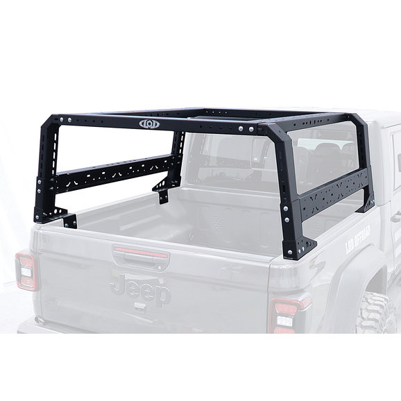 LoD Offroad Black Ops Bed Rack 2020-24 Jeep Gladiator JT - Click Image to Close